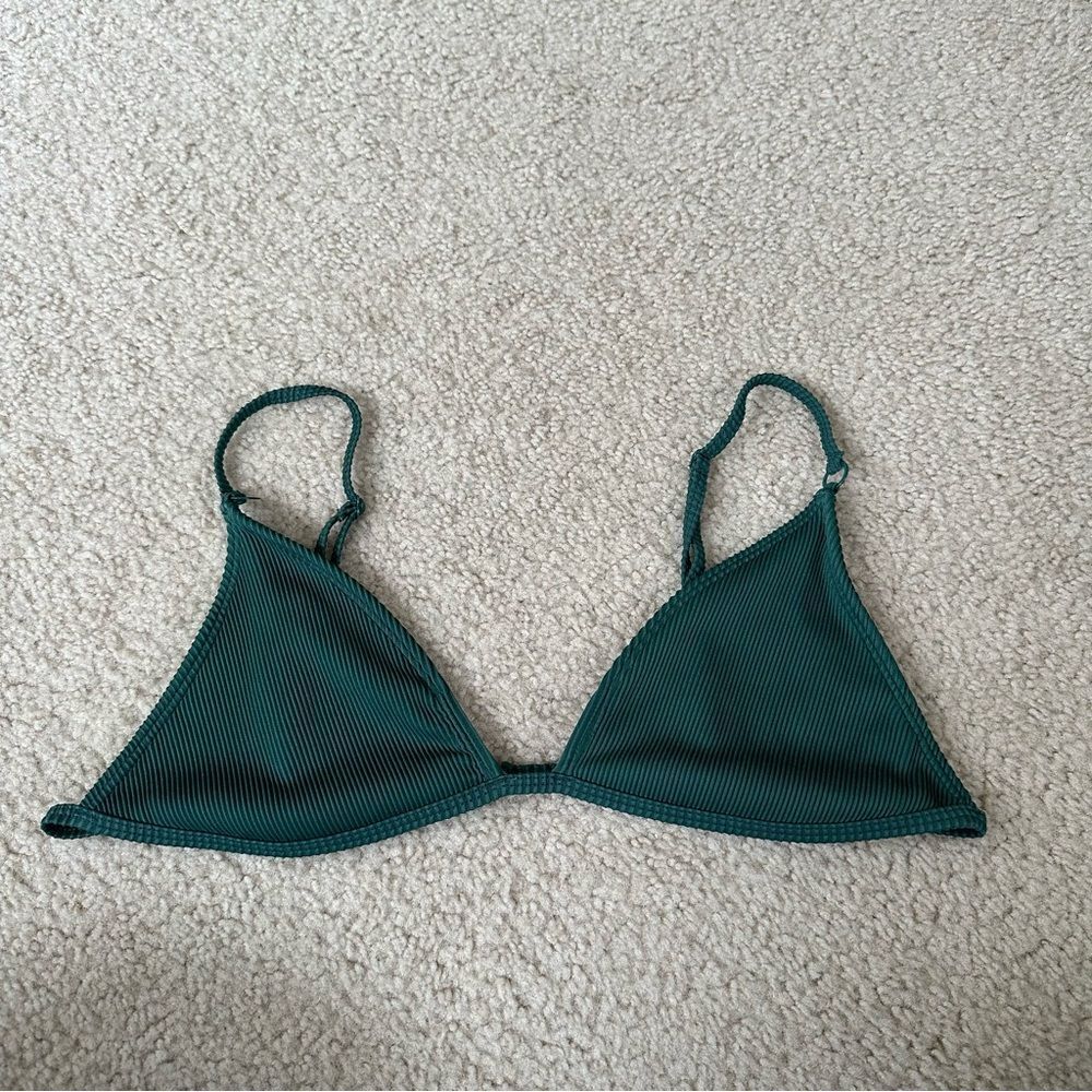 PacSun la hearts dark forest green bikini top - Picture 4 of 5